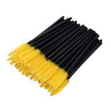 Max Natural Black 3D Curling Eyelash Makeup Mascara & 50 Disposable Applicator MZTZ0057