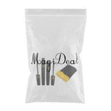 Max Natural Black 3D Curling Eyelash Makeup Mascara & 50 Disposable Applicator MZTZ0057