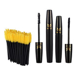 Max Natural Black 3D Curling Eyelash Makeup Mascara & 50 Disposable Applicator MZTZ0057