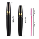 Max Natural Black 3D Curling Eyelash Makeup Mascara & 50 Disposable Applicator MZTZ0060