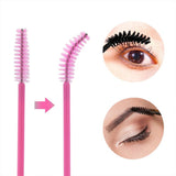 Max Natural Black 3D Curling Eyelash Makeup Mascara & 50 Disposable Applicator MZTZ0060