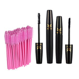 Max Natural Black 3D Curling Eyelash Makeup Mascara & 50 Disposable Applicator MZTZ0060