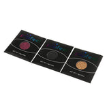Max 3Color Glitter Eye Shadow Diamond Shimmer Loose Powder Pigment Palette 04-06