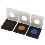 Max 3Color Glitter Eye Shadow Diamond Shimmer Loose Powder Pigment Palette 10-12