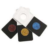 Max 3Color Glitter Eye Shadow Diamond Shimmer Loose Powder Pigment Palette 10-12