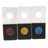 Max 3Color Glitter Eye Shadow Diamond Shimmer Loose Powder Pigment Palette 10-12