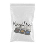 Max 3Color Glitter Eye Shadow Diamond Shimmer Loose Powder Pigment Palette 10-12