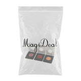 Max 3Color Glitter Eye Shadow Diamond Shimmer Loose Powder Pigment Palette 16-18