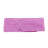 Max Women Microfiber Body Shower Bath Towel Wrap for SPA with Stretch Headband Purple