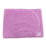 Soft Towel Hair Band Wrap Headband for Bath Spa Makeup Facial Salon Purple