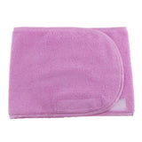 Maxbell Soft Towel Hair Band Wrap Headband for Bath Spa Makeup Facial Salon Purple - Aladdin Shoppers