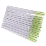 Max 50pcs Disposable Eyelashes Extension Brushes Mascara Wands Applicator Tools #C