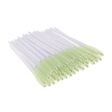 Max 50pcs Disposable Eyelashes Extension Brushes Mascara Wands Applicator Tools #C