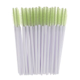 Max 50pcs Disposable Eyelashes Extension Brushes Mascara Wands Applicator Tools #C