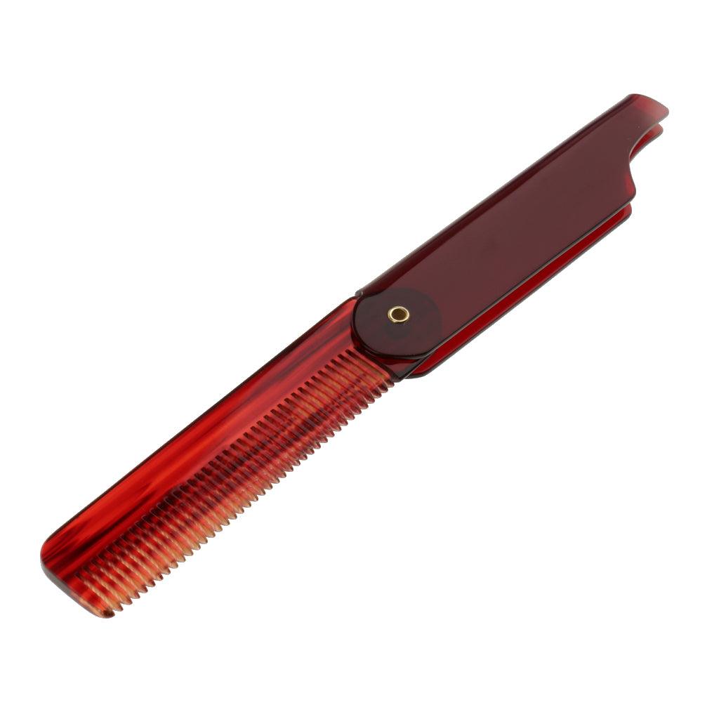 Maxbell Pocket Size Folding Moustache Beard Hair Clip Comb Styling Tool For Men - Aladdin Shoppers