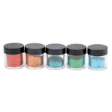 Max 5Colors Shimmer Eyeshadow Lip Gloss Dust Powder Glitter Loose Pigment 6-10#