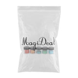 Max 5Colors Shimmer Eyeshadow Lip Gloss Dust Powder Glitter Loose Pigment 6-10#
