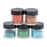 Max 5Colors Shimmer Eyeshadow Lip Gloss Dust Powder Glitter Loose Pigment 6-10#