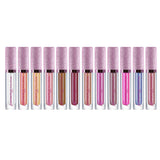 Max 6 Color Cosmetic Waterproof Glitter Shimmer Lip Gloss Liquid Lipstick Makeup 1-6#