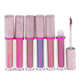 Max 6 Color Cosmetic Waterproof Glitter Shimmer Lip Gloss Liquid Lipstick Makeup 1-6#