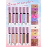 Max 6 Color Cosmetic Waterproof Glitter Shimmer Lip Gloss Liquid Lipstick Makeup 1-6#