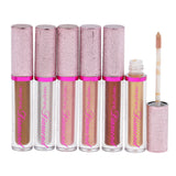 Max 6 Color Cosmetic Waterproof Glitter Shimmer Lip Gloss Liquid Lipstick Makeup 7-12#