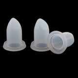 Max 3 Pieces 12.1mm Tube Silicone Lipstick DIY Mould Lip Balm Makeup Mold Tools Beak