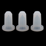 Max 3 Pieces 12.1mm Tube Silicone Lipstick DIY Mould Lip Balm Makeup Mold Tools Nail