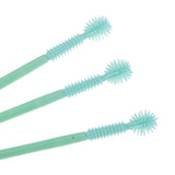 Max 50PCS Silicone Mascara Wands Makeup Eyelash Extension Brush Pineapple-shape