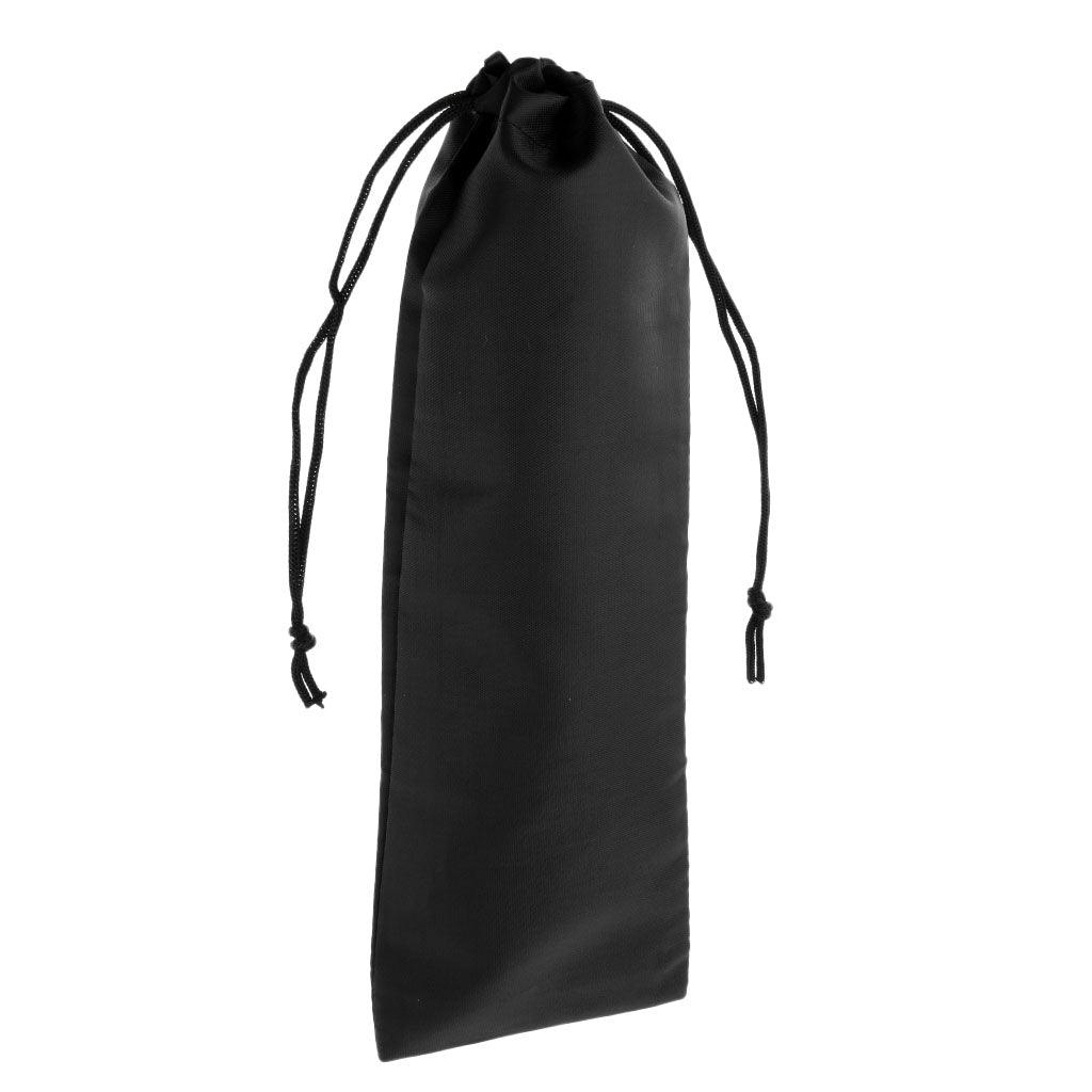 5 Pieces Drawstring Storage Bag for Hair straighteners & Curling Wands Black