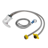 Max Aluminum Salon Faucet Basin Shampoo Shower Head Wash Hair Tap Mixing Valve 80cm