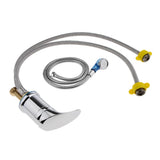 Max Aluminum Salon Faucet Basin Shampoo Shower Head Wash Hair Tap Mixing Valve 80cm