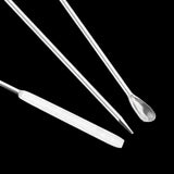 Max 3Pcs Nail Art Stirring Rod /Stirring Mixing Picker /Eyebrow Pigment Rod Transparent