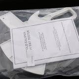 Max Body Fat Tester Caliper Slim Health Measure Skinfold Tester Caliper Analyzer White