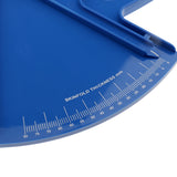 Max Body Fat Tester Caliper Slim Health Measure Skinfold Tester Caliper Analyzer Blue
