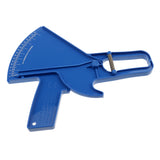 Max Body Fat Tester Caliper Slim Health Measure Skinfold Tester Caliper Analyzer Blue