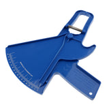 Max Body Fat Tester Caliper Slim Health Measure Skinfold Tester Caliper Analyzer Blue