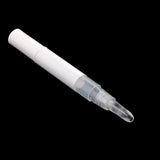 5Pcs 3ml Empty Nail Oil Pen,Twist Pen,Cosmetic Container,Lip Gloss Tubes White