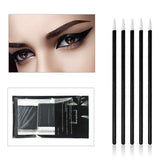 Max 150x Lip Eyeliner Eyelash Brushes Mascara Makeup Wands Disposable Applicator Blue