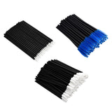 Max 150x Lip Eyeliner Eyelash Brushes Mascara Makeup Wands Disposable Applicator Blue