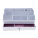 Max Double Layered Makeup Tools Storage Case Display Holder Drawer Organizer Box A