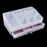 Max Double Layered Makeup Tools Storage Case Display Holder Drawer Organizer Box A