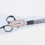 Max 6.9" Professional Hair Cutting Thinning Scissors Salon Shears Teeth Edge