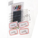 Max Natural Black Individual False Eyelash Eye Lash Extension Makeup 0.07C Curl 9mm