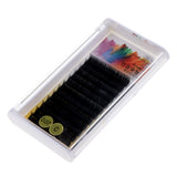 Max Natural Black Individual False Eyelash Eye Lash Extension Makeup 0.07C Curl 9mm