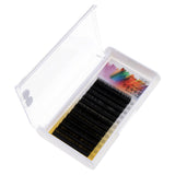 Max Natural Black Individual False Eyelash Eye Lash Extension Makeup 0.07C Curl 10mm