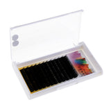 Max Natural Black Individual False Eyelash Eye Lash Extension Makeup 0.07C Curl 10mm