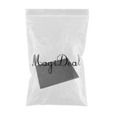 Max PU Leather Makeup Mirror Folding Portable Foldable Cosmetic Mirror Travel Black