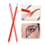 Max 12 Eyebrow Tattoo Pencils Manual Brow Liners Marking Positioning Waterproof Red