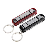 Maxbell Foldable Professional Nail Clippers - Nail Cutter for Thick Toenail - Toe Nail Clippers - Fingernail Nail Trimmer - Nail Nippers Stainless Steel